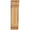 Ekena Millwork Traditional Traditional Rough Sawn Bracket w/ Offset Brace, Western Red Cedar, 8"W x 18"D x 30"H BKT0806X18X30TRA01RWR - alternate 2